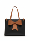 Premium Bow Accent Handbag